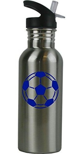 Botella Personalizada Del Balón De Fútbol Personalizado De A