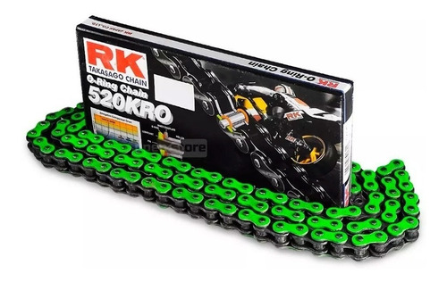 Cadena Transmision Rk 520 X 118 Oring Moto Cross Enduro