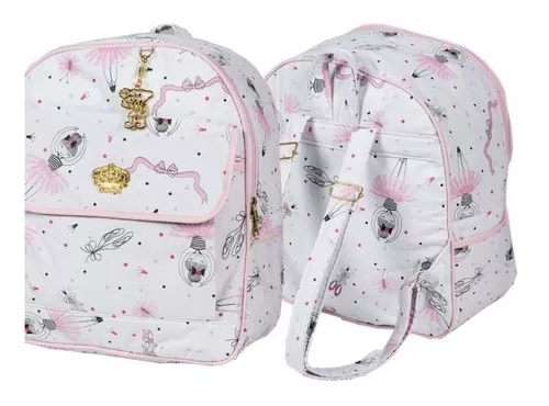 Mochila estampada bebé