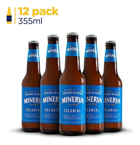 Imagen 2 de 4 de Cerveza Minerva Colonial 12 Pack