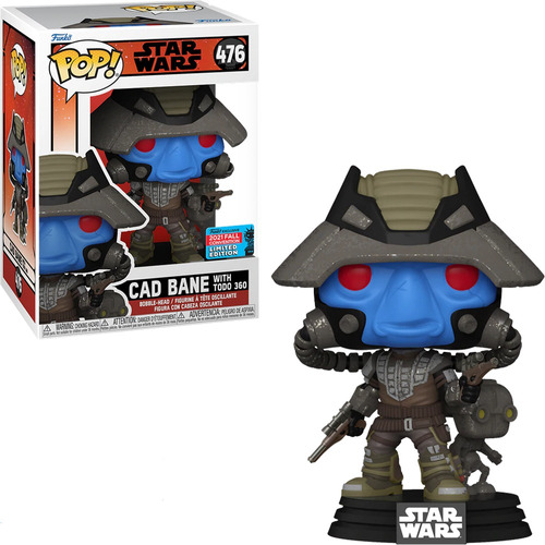 Funko Pop Star Wars Cad Bane With Todo 360 Nycc 2021