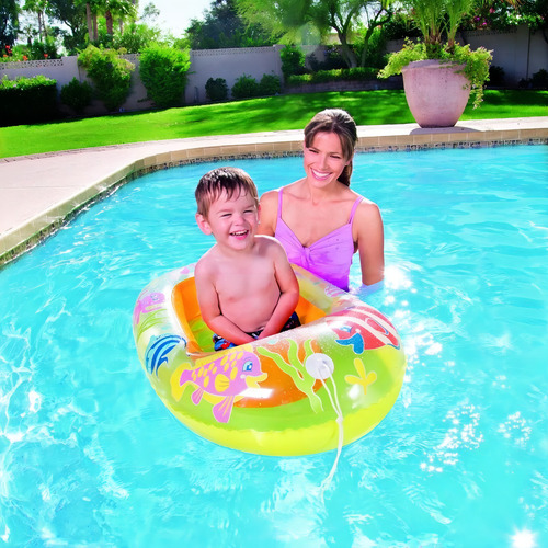 Bote Inflable Verde Bestway Infantil De 3 A 6 Años Color Verde lima