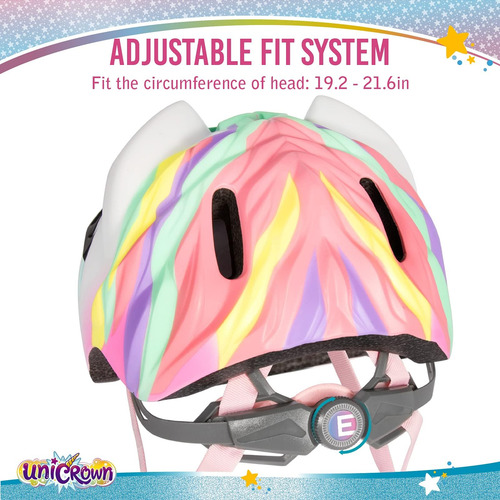Casco De Bicicleta De Unicornio Para Niños Pathlane Para De