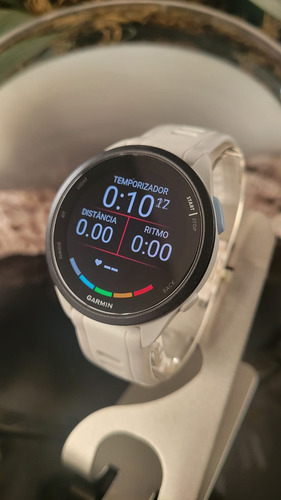 Relógio Garmin Forerunner 165 - Semi Novo!! Branco