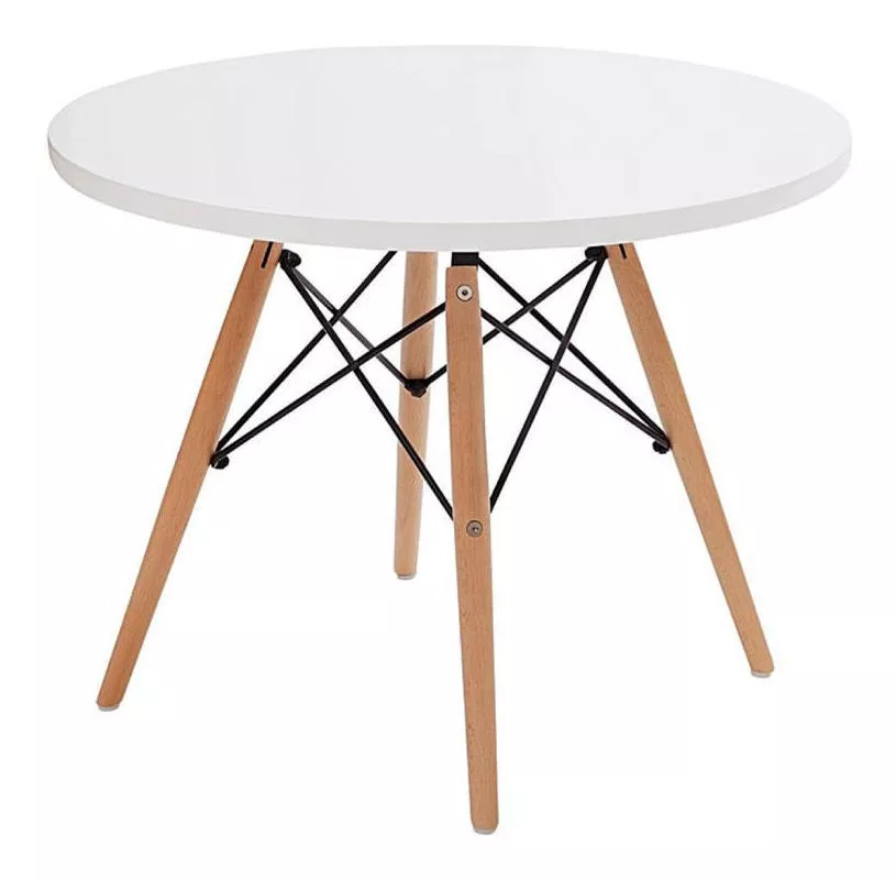 Tercera imagen para búsqueda de mesa redonda de madera