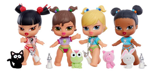 Bratz Sasha Babyz Con Mascota Bunny Boo