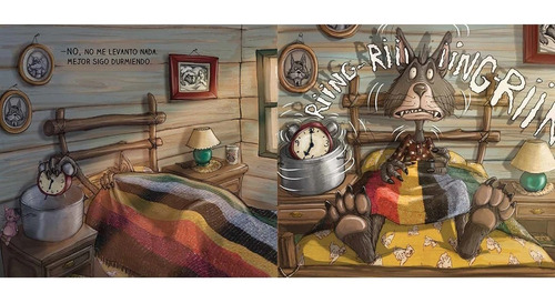 Libro Álbum Cuento Infantil. Lobo Está?