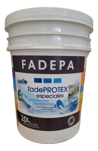 Revestimiento Plástico Fadepa X30 Kg. Text. Media 