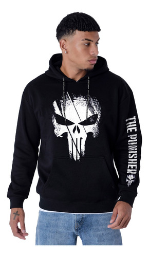 Poleron The Punisher / Edicion Limitada Black