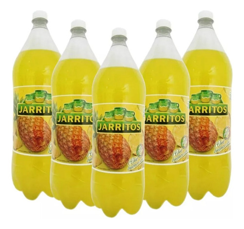 Jarrito Refresco Piña 5 Piezas De 2 Lt C/u