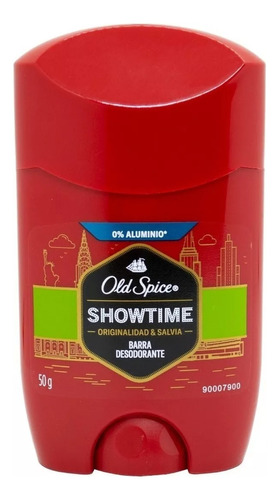 Old Spice Showtime Desodorante En Barra Para Hombre Salvia