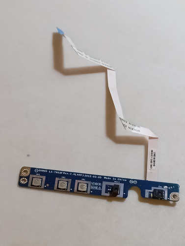 Media Buton Dell Latitude E5530 E5430 Nbx00010v00 Ls-7903p (Usado)