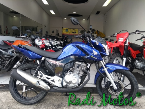 Imagem 13 de 25 de Honda Cg 160 Fan 0km Azul