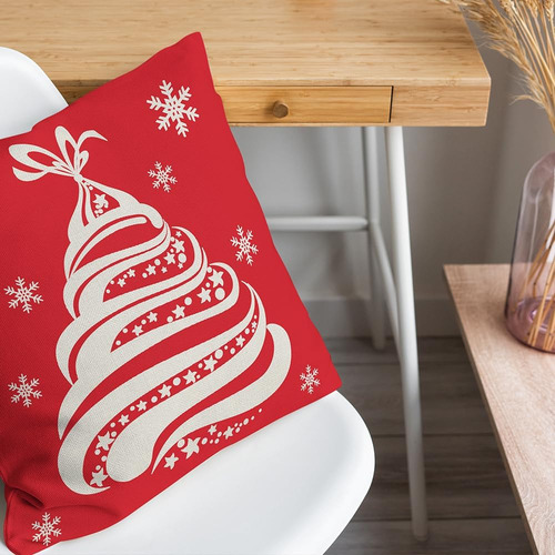 Let It Christmas Christmas Copos De Nieve Cubiertas De Almoh