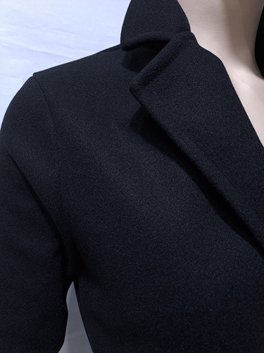 Saco Blazer Manguita Paño Tolera Cropped Fiesta Grande