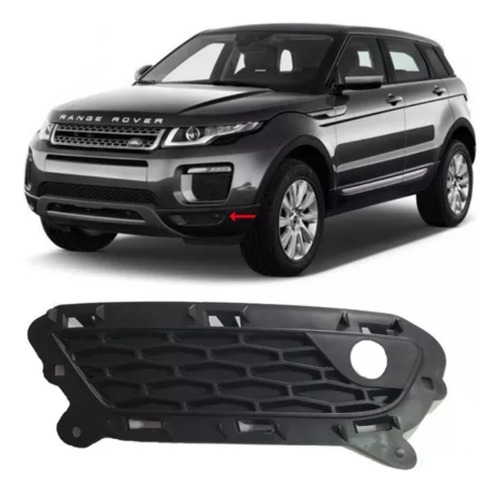 Grade Moldura Parachoque Esquerdo Evoque Se 2016 2017 2018