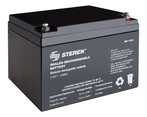 Bateria Pila Recargable 12v 24 Ah Para Carritos Electricos