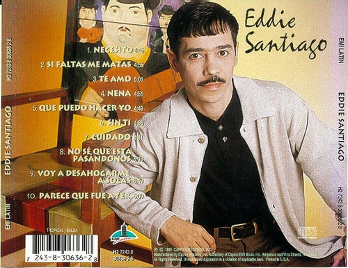 Cds De Musica Originales Eddie Santiago