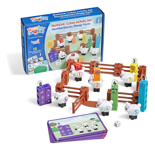 Set Numberblocks Granja De Ovejas Del 1 Al 6 Hand2mind Color