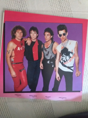 Lp Sammy Hagar Through The Fire Imp ( Journey/dust/v Halen ) (Usado)