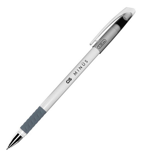Caneta Esferográfica Minus 0.4mm Cis Cor: Preta