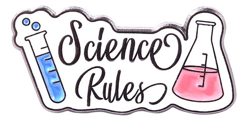 6 Paquete De Broches De Esmalte De 5 Broches De Ciencia Para