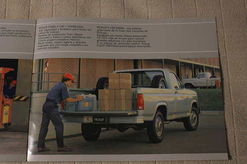 Ford F 100 Y F 250 1986 Pick Ups Catalogo De Venta (Usado)