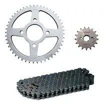 Comprar Corona+piñon+cadena Reforzada Transmision Zanella Zr150 Kit