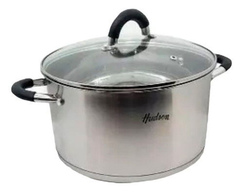 Cacerola Acero Inoxidable 26cm Inducción Hudson TGD00015 Triple Fondo