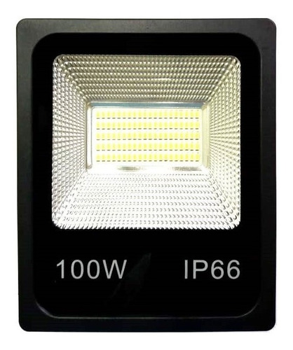 Refletor Led 100w Bivolt Branco Frio