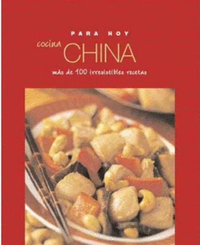 Libro Cocina China Para Hoy