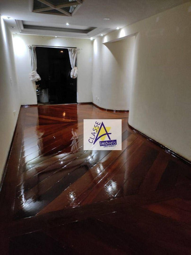 Imagem 2 de 12 de Apartamento Com 3 Dormitórios À Venda, 122 M² Por R$ 580.000,00 - Jardim - Santo André/sp - Ap1017