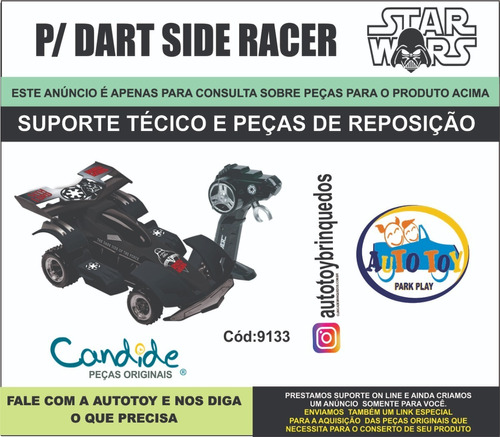 Darth Side Race 9133 - Star Wars - Peças De Reposição