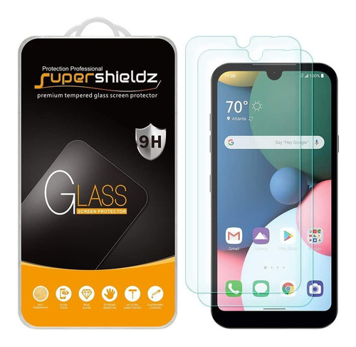 Protector De Pantalla Para LG Fortune 3 Supershieldz 2-pack