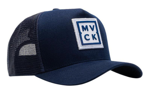 Boné Trucker Madrid Azul Marinho Mvck