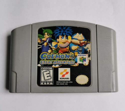 Goemon's Great Adventure Nintendo 64 N64 Original