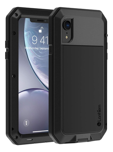 Lanhiem Funda Metal iPhone XR