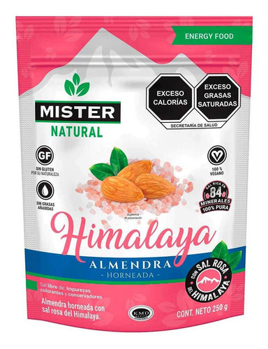Almendra Mister Natural Tostada 250g