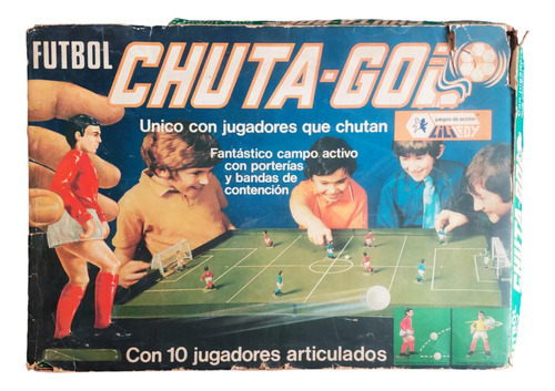 Juego De Mesa Futbol Chuta Gol De Lili Ledy De Los 70s