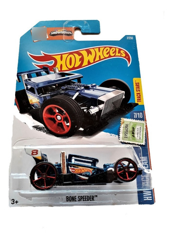 Bone Speeder Hot Wheels Race Team - Glow Wheels Solo Envios