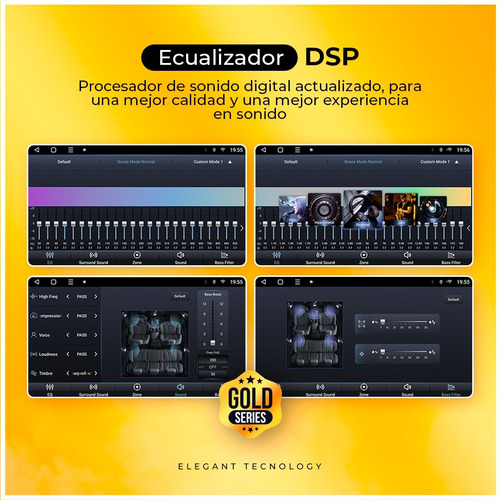 Autoradio Android Chevrolet Sail 2012 2+32g + Camara