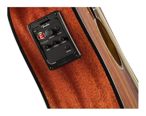 Imagen 4 de 5 de Guitarra electroacústica Fender Classic Design CD-140SCE All-Mahogany