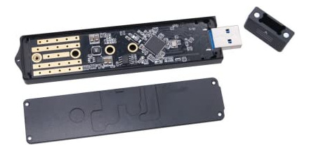 Caja Usb3.1 Ngff Tipo-a M.2 Ssd Sata Protocolo Disco Duro