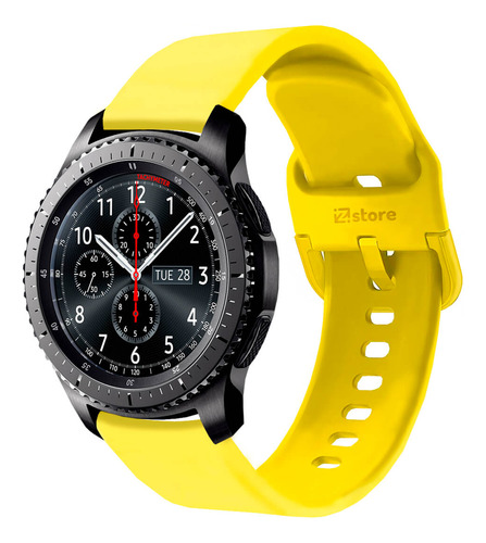 Correa Compatible Samsung Gear S3 Frontier Amarillo Hb 22m