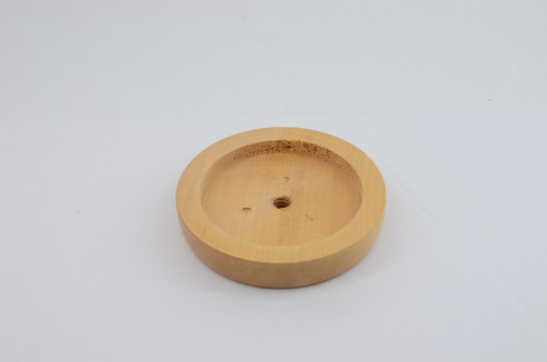Imagen 5 de 8 de Floron Roseta Madera Lenga 12cm Mas Kit Agarre