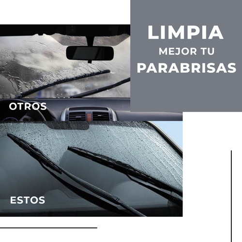 Plumas Limpiaparabrisas Banana Curva 19/21 Pulgadas 2 Plumas