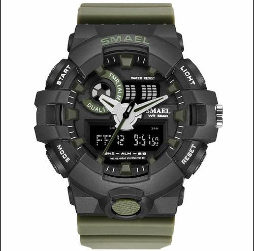 Reloj Smael 1642 Original Militar, Deportivo, Caballero