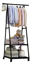 Comprar Rack Organizador Ropa Closet Percheros De Metal Negro\u002Fblanco