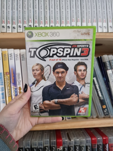 Top Spin 3 Xbox 360 Físico