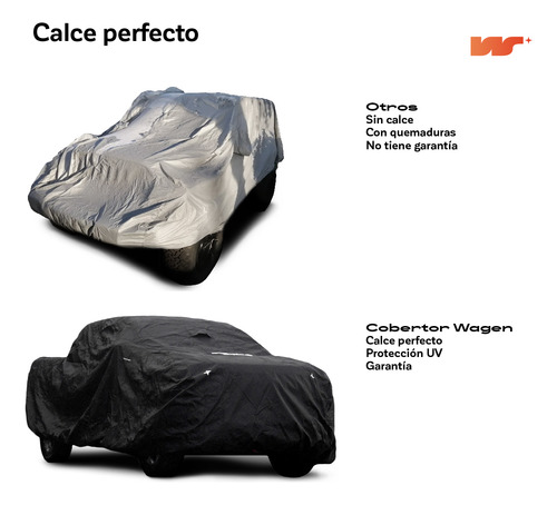 Cobertor Funda Para Auto Impermeable Wagen, Calce Perfecto